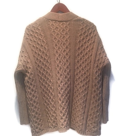 Anne Taylor honeycomb knit oversized cardigan - Picture 4 of 14
